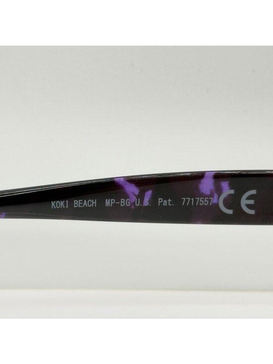 Maui Jim Koki Beach R433-28T Purple Tortoise Sunglasses 56-16-130 main image 5